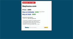 Desktop Screenshot of baytouna.com
