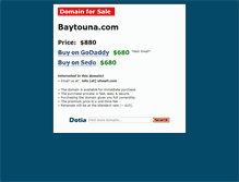 Tablet Screenshot of baytouna.com